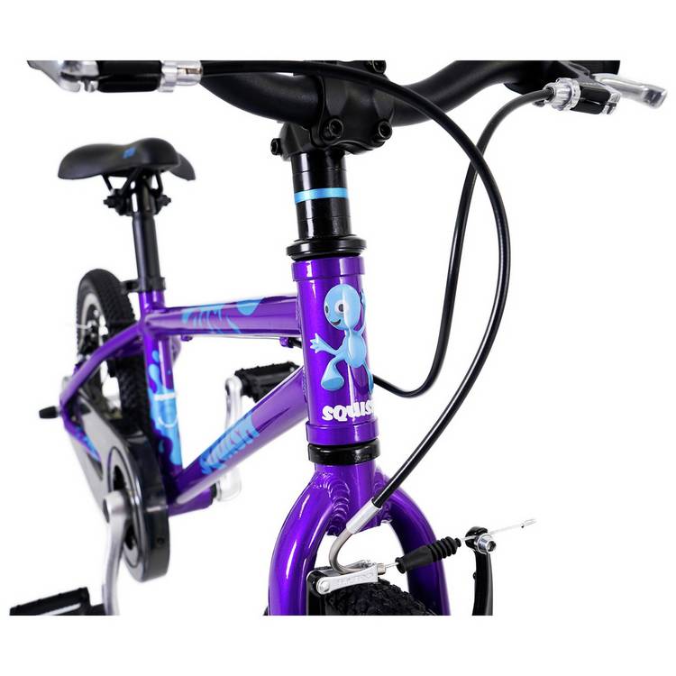 Squish 16 inch lightweight kids bike purple, UK version