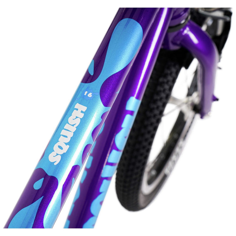 Squish 16 inch lightweight kids bike purple, UK version
