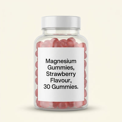 Holland & Barrett Holland & Barrett Vegan Kids Magnesium Strawberry Flavour 30 Gummies- Buy online at McGrocer