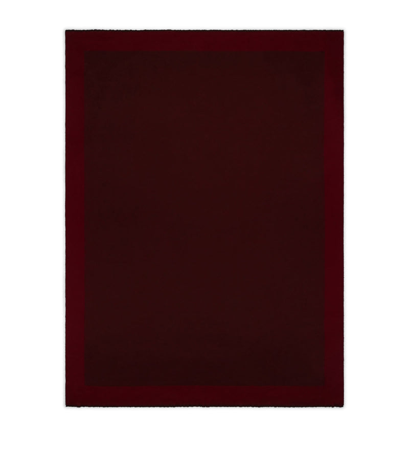 Cashmere Arran Border Throw (150cm x 200cm)