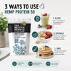 The British Hemp Co hemp protein powder 50% 500g - British product