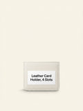 C de Cartier leather card holder with gold-tone hardware, UK version