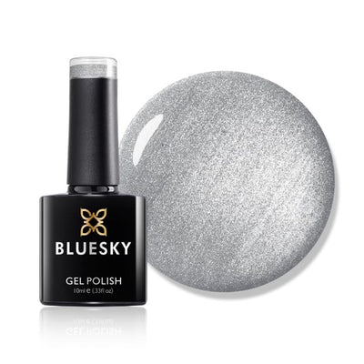 Superdrug Bluesky Gel Polish Move With Grace Sølv Perle - Kjøp online hos McGrocer