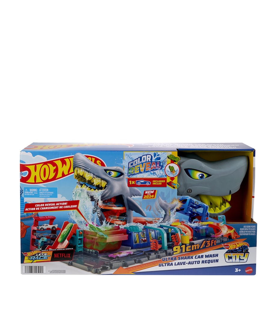 Hot Wheels Shark Car Wash Set 91cm (British brand)