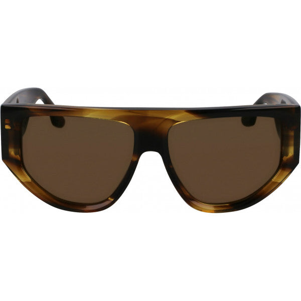 Victoria Beckham brown VB676S sunglasses 55mm, imported from the UK