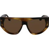 Victoria Beckham brown VB676S sunglasses 55mm, imported from the UK