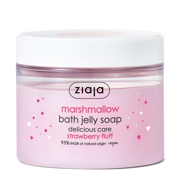 Ziaja Marshmallow Bath Jelly Soap 260ml, UK version