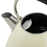 Cookworks pyramid kettle almond 1.7L (British brand)