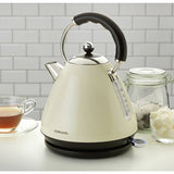 Cookworks pyramid kettle almond 1.7L (British brand)