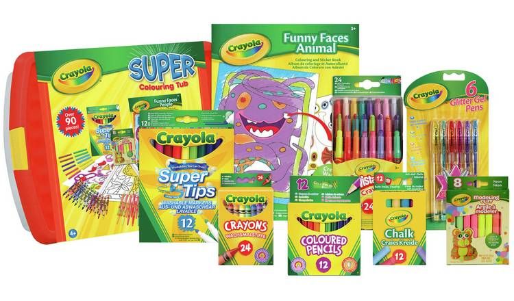 Crayola Super Colouring Tub GOODS Argos