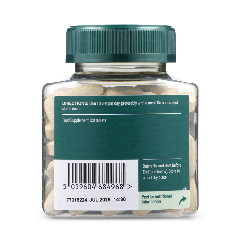 Holland and Barrett ABC to Z Vegan Multivitamins 120 Tablets, UK version