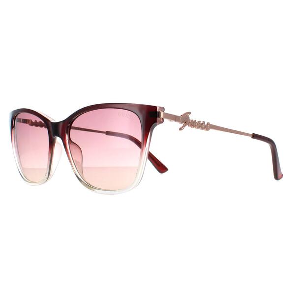 Guess purple sunglasses rectangle acetate (British brand)