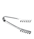Christofle Uni silver-plated serving tongs 22cm, imported from the UK