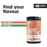 Optimum Nutrition Clear Protein Juicy Peach 280G GOODS Superdrug   