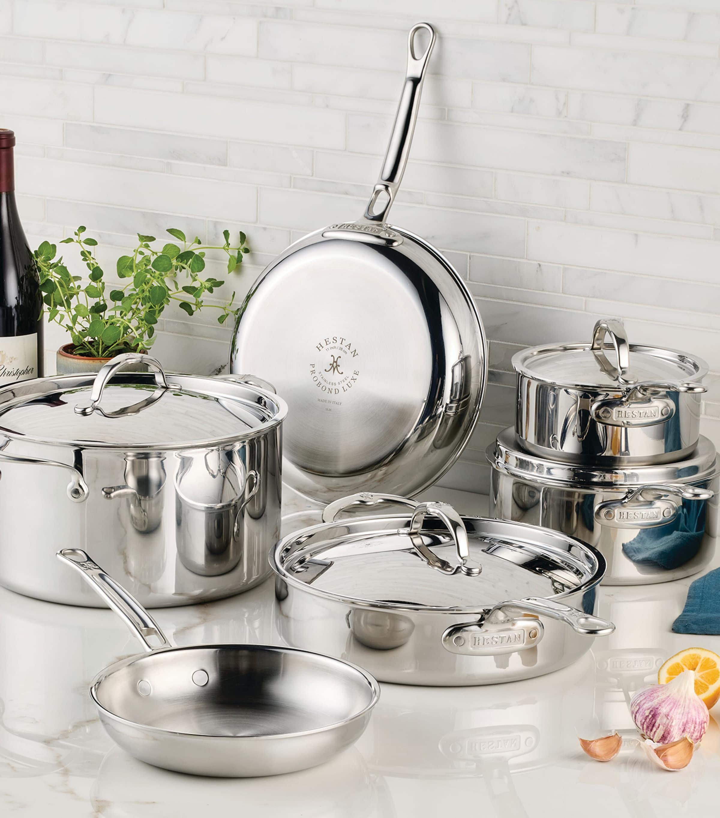 Hestan ProBond Luxe 10-piece cookware set, UK version