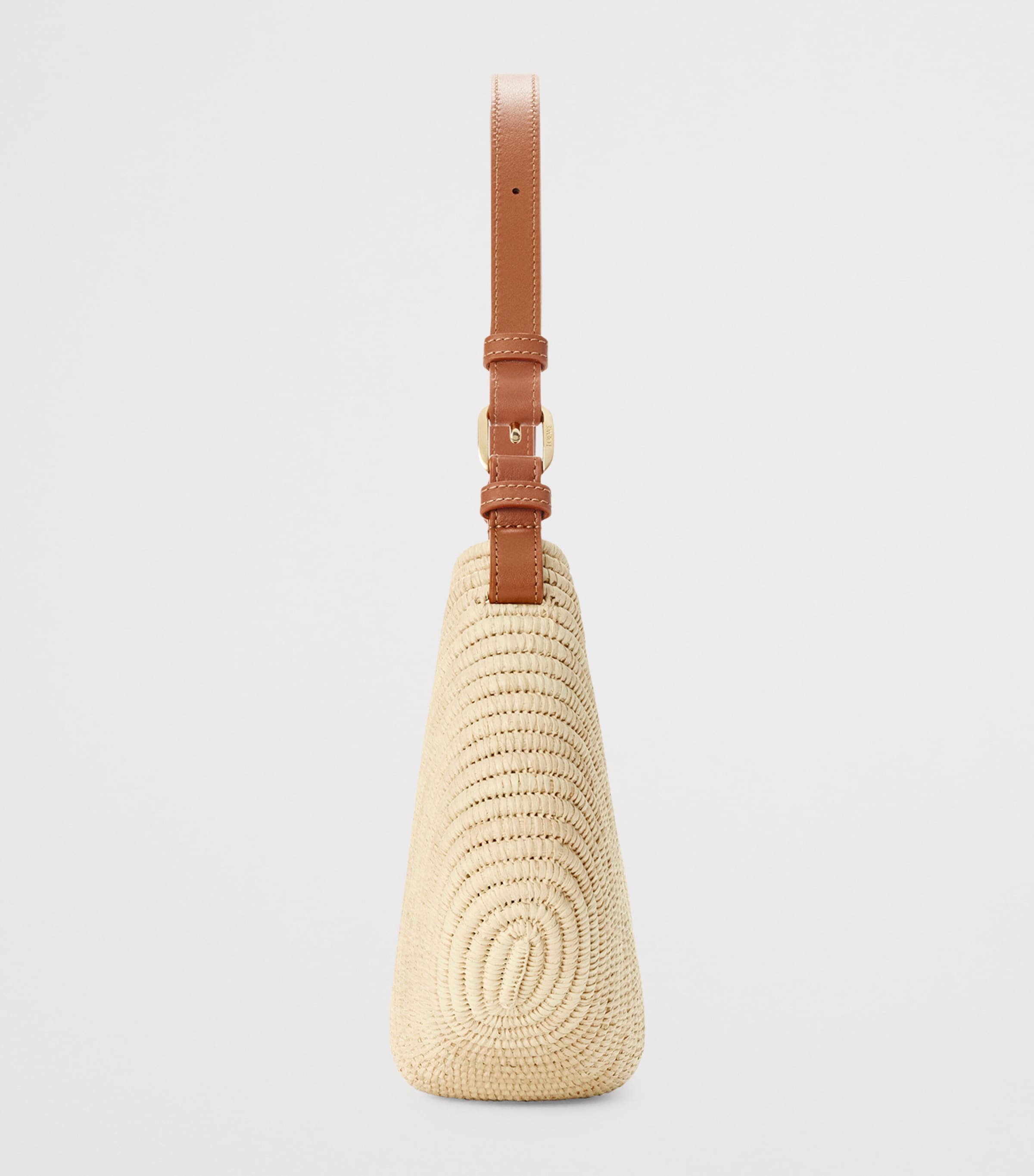 LOEWE medium raffia swing shoulder bag, UK version