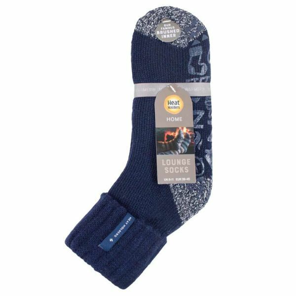 Heat Holders Mens Warm Thermal Slipper Bed Socks 6-11 UK GOODS Superdrug   