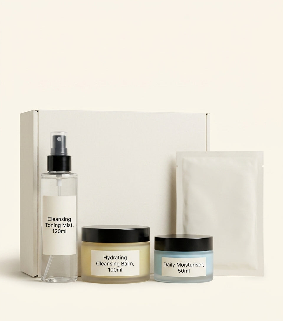 Elemis Pro-Collagen skincare routine trio, imported from the UK