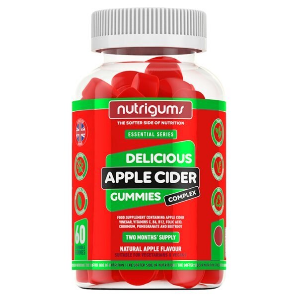 Nutrigums Apple Cider Vinegar Gummies  60Pk