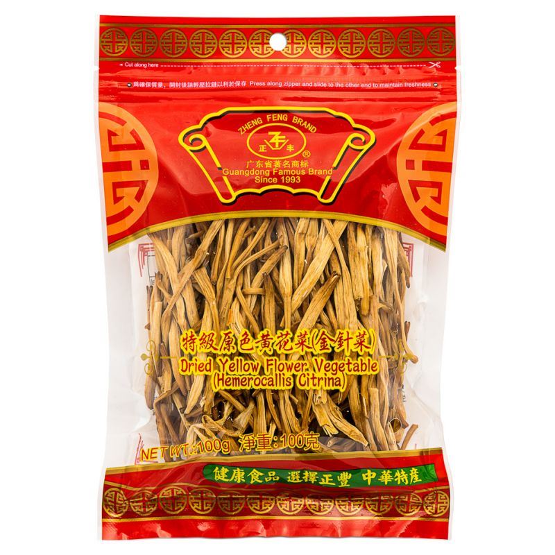 Zheng Feng dried yellow flower vegetable golden needles (British brand)
