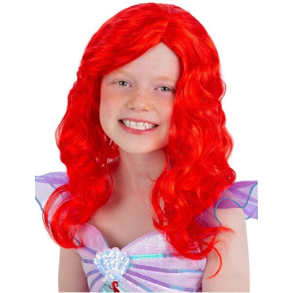 Smiffys mermaid wig red costume accessory (British brand)