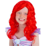 Smiffys mermaid wig red costume accessory (British brand)