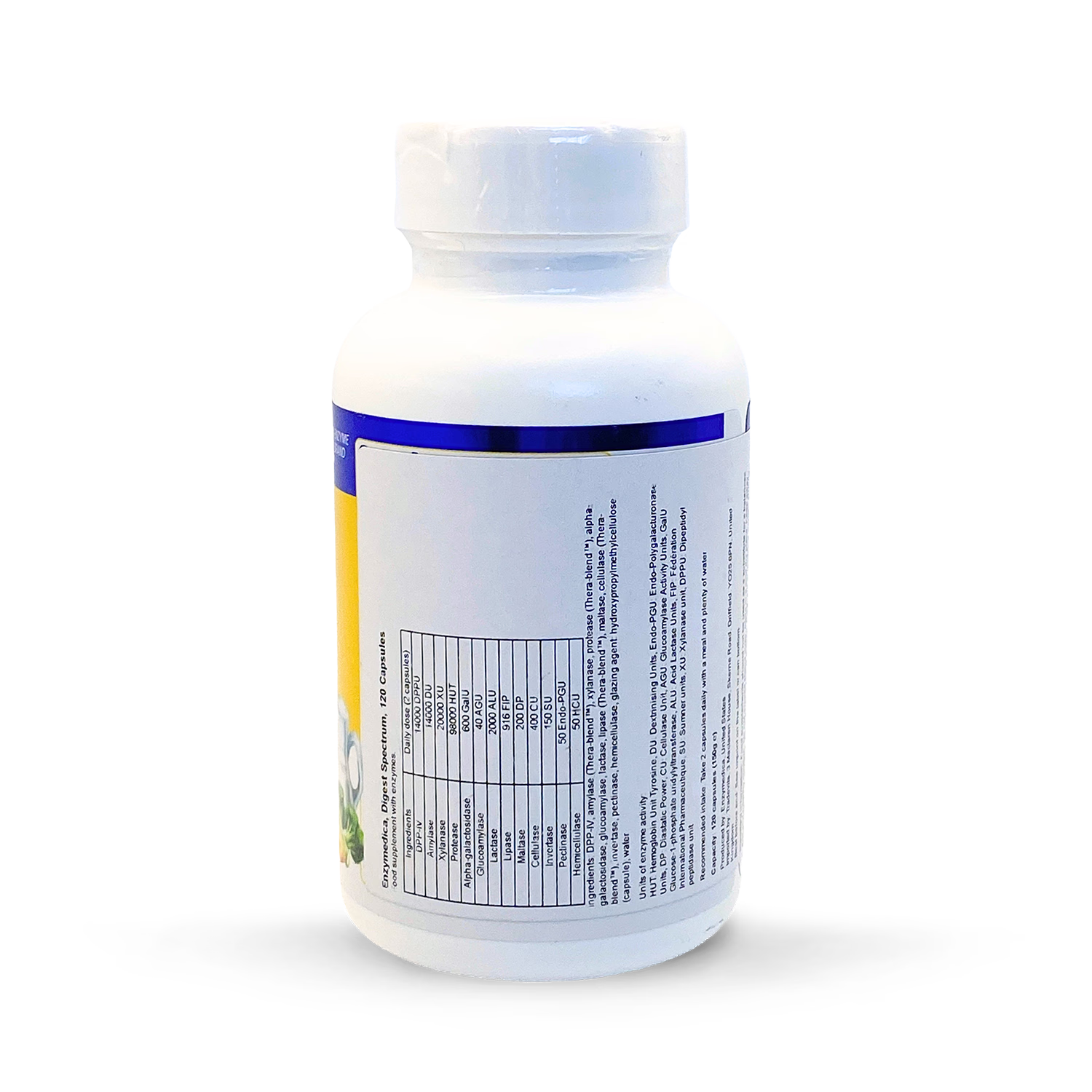 Enzymedica Digest Spectrum digestive enzyme supplement 120 capsules - British product
