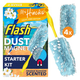 Flash Duster Dust Magnet Starter Kit Handle & Scented Refills Mrs Hinch, Limited Edition x4 GOODS Sainsburys   