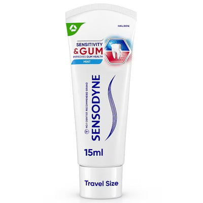 Superdrug Sensodyne Sensitivity & Gum Toothpaste Travel Size 15ml- Buy online at McGrocer