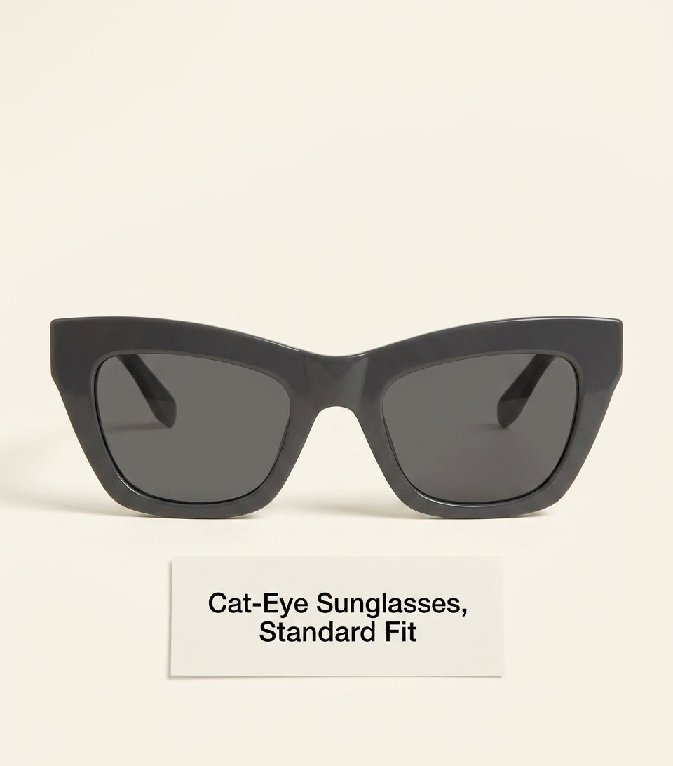 Burberry acetate cat-eye sunglasses - British product