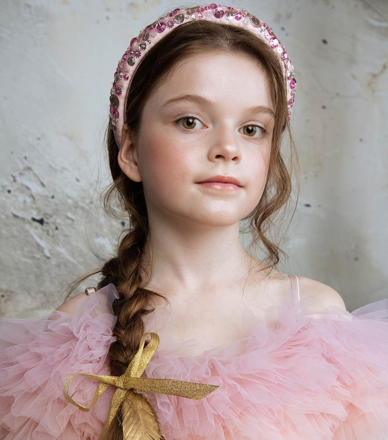 Tutu Du Monde Embellished Jolie children's headband - British product