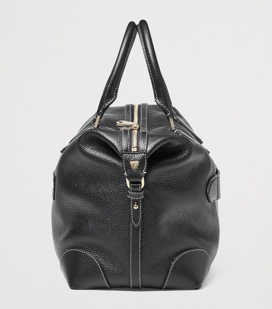 Aspinal of London leather Hudson flight bag - British product