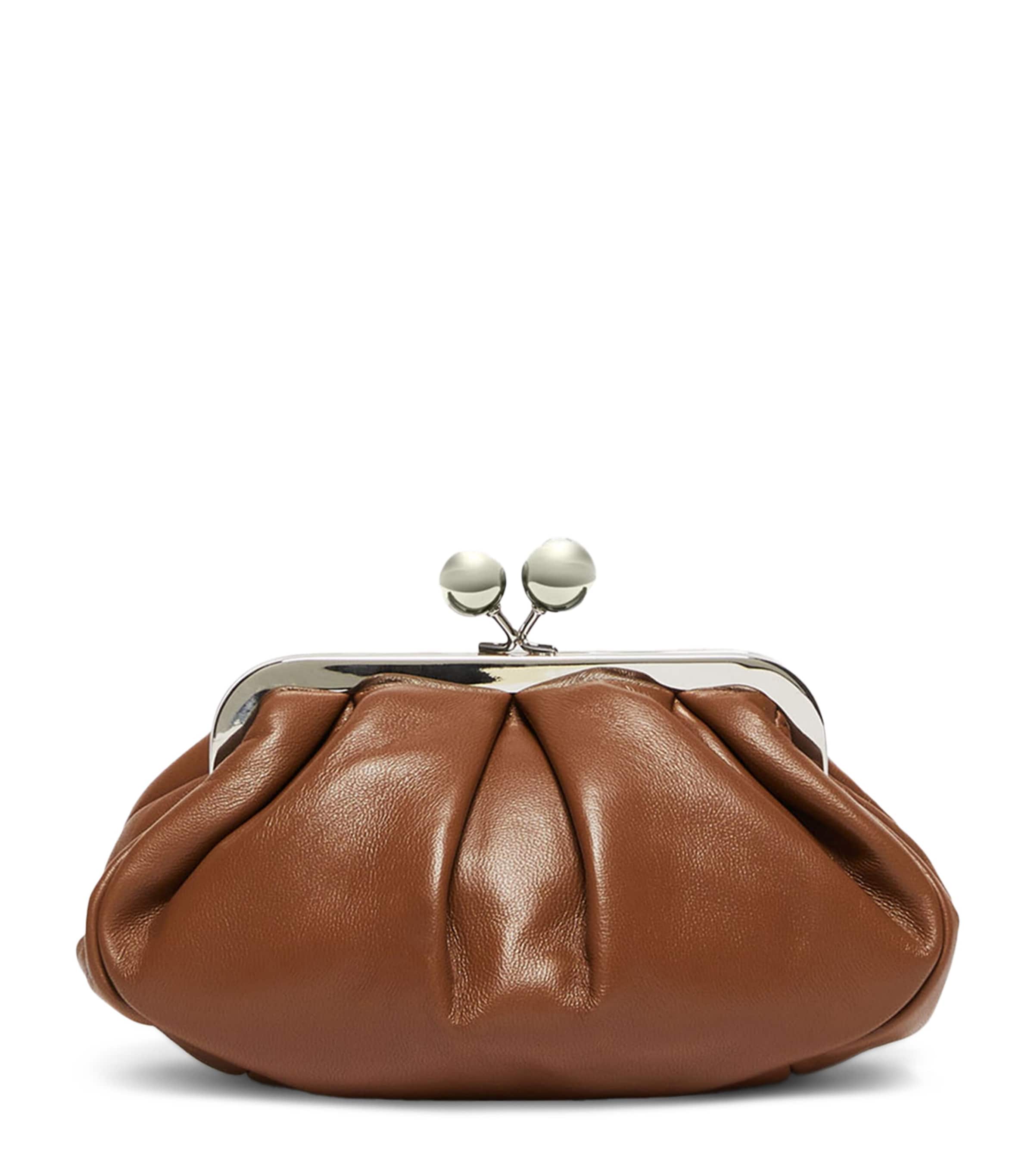 Small Leather Pasticcino Clutch Bag