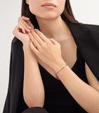 Bvlgari Tubogas bangle yellow rose white gold (British brand)
