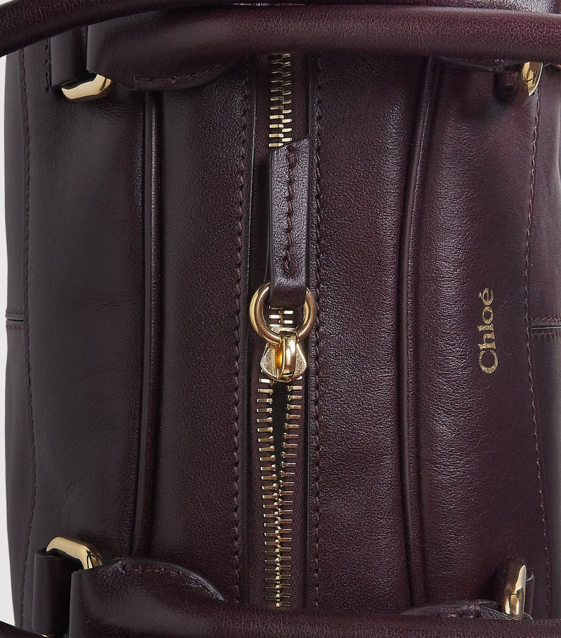 Chloé Leather Bowling Top-Handle Bag, UK version