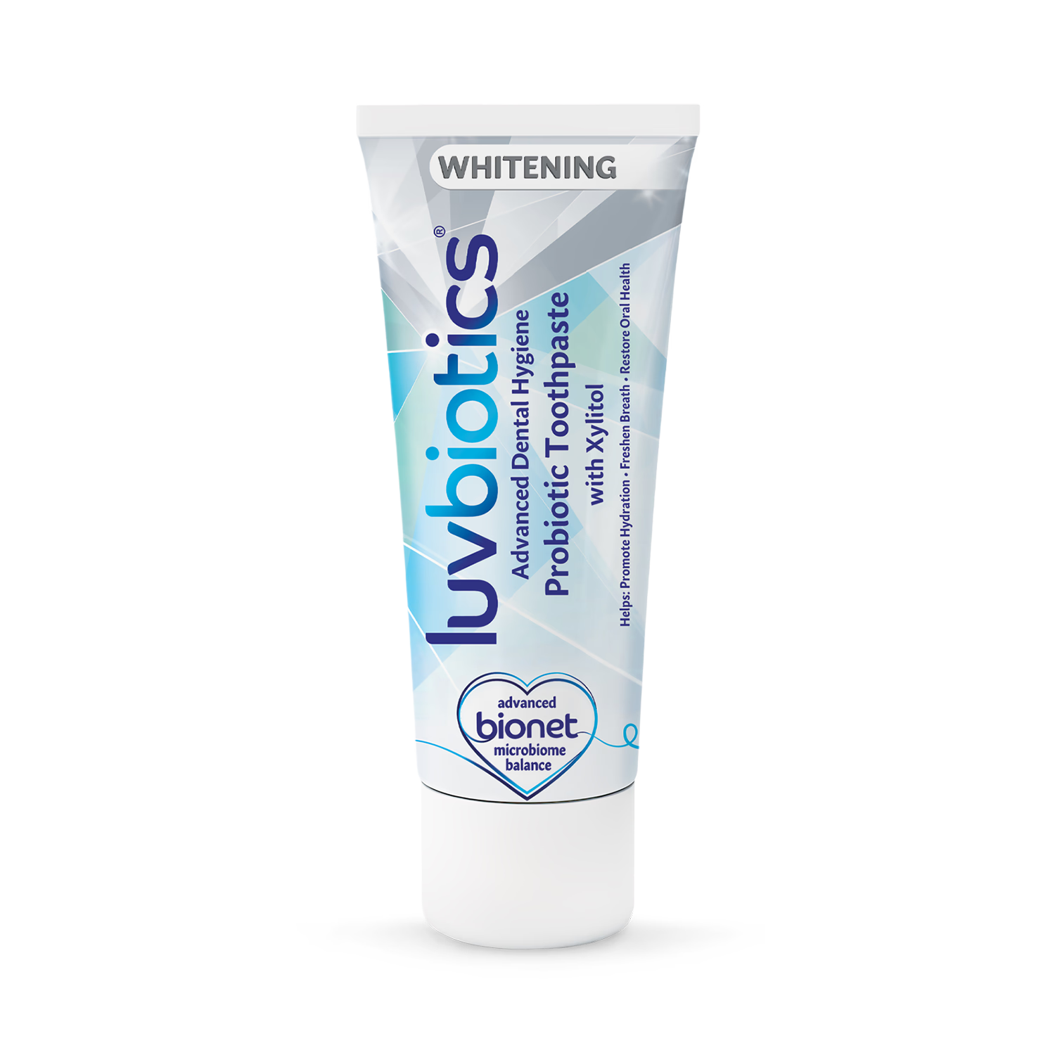 Luvbiotics whitening toothpaste (British brand)