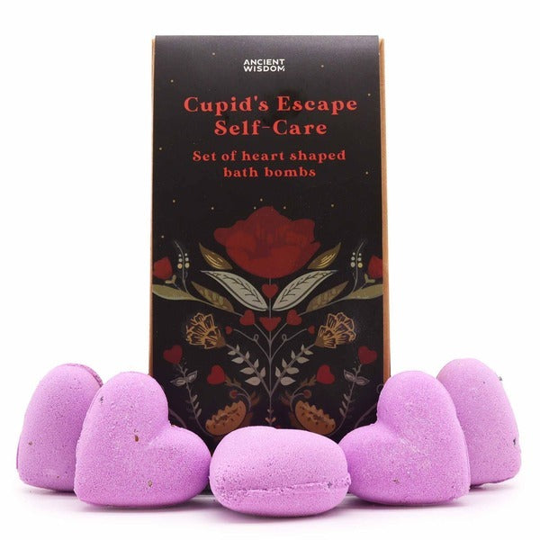 Serenityy bath gift set heart-shaped bombs 350g - British product