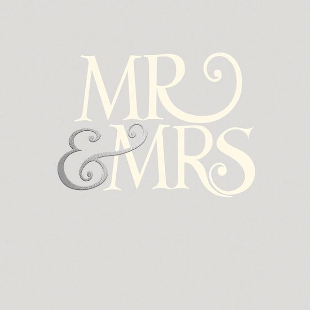 Emma Bridgewater Mr & Mrs Wedding Card Miscellaneous M&S   