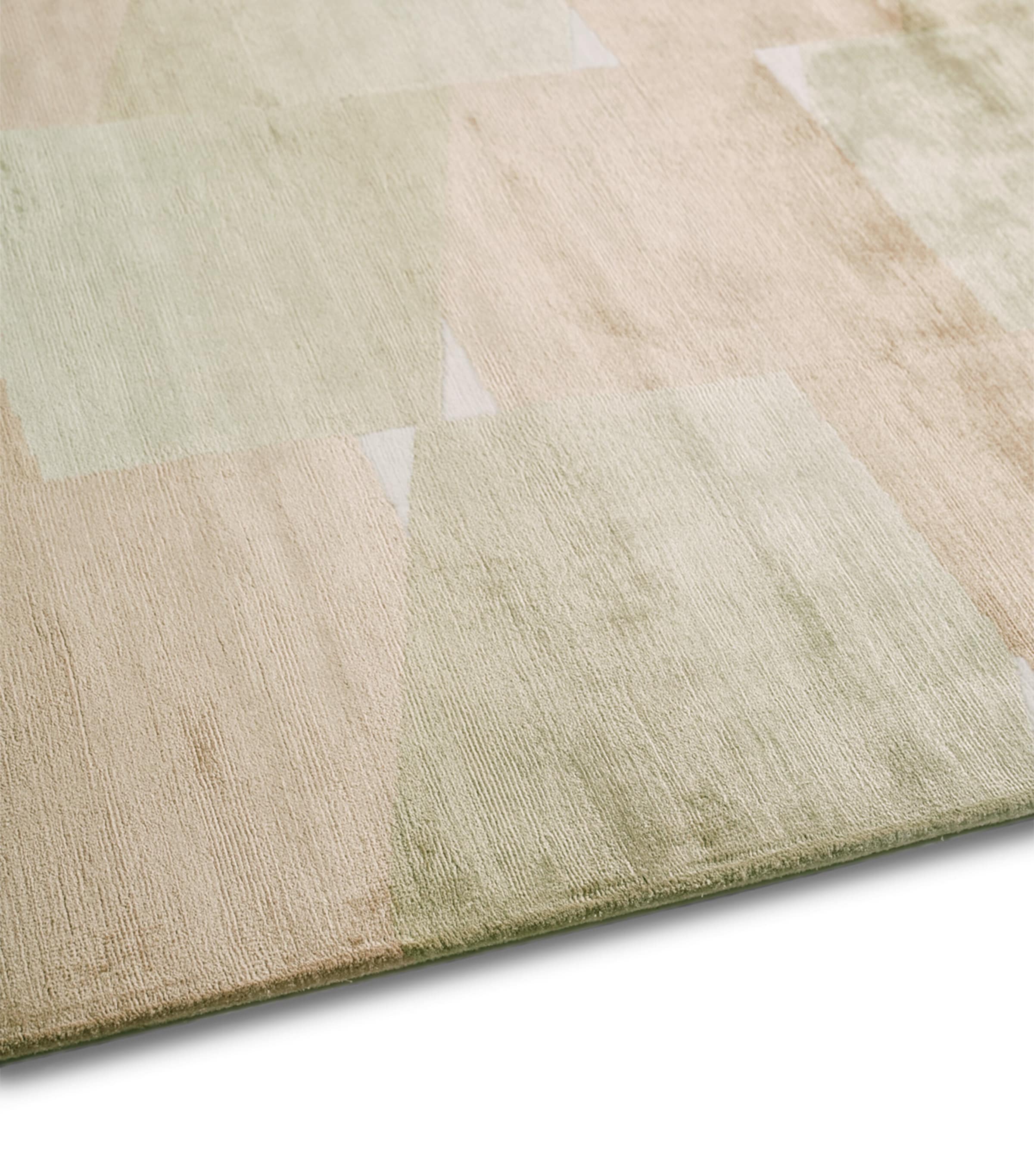 The Rug Company Crux Auburn handmade wool and silk rug, 183cm by 274cm (British brand)