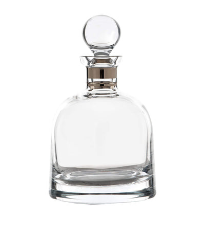 Harrods Waterford Elegance Short Decanter with Stopper Lead-Free Crystal Decanter 1.1L- Buy online at McGrocer