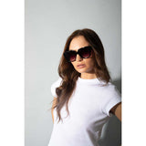 SVNX cat eye sunglasses black frame, imported from the UK