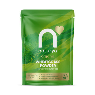 Holland & Barrett Naturya Organic Wheatgrass Powder 200g- Buy online at McGrocer