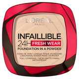 L'Oreal Paris Infallible 24H Fresh Wear Foundation in a Powder Shade 20 Ivory GOODS Sainsburys   