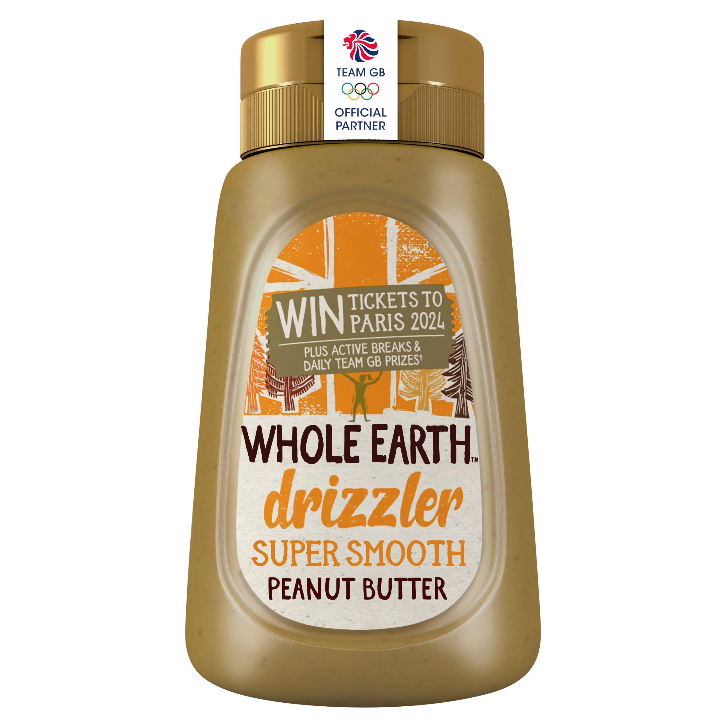 Whole Earth Drizzler Original Roasted Super Smooth Peanut Butter 320g GOODS Sainsburys   