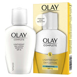 Olay Complete 3in1 Day Fluid Moisturiser For Sensitive Skin 100ml SPF15 GOODS Boots   