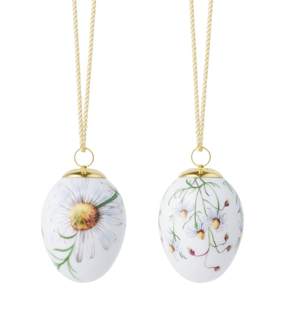 Royal Copenhagen porcelain chamomile eggs 6cm (British brand)