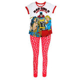 DC Comics Justice League Womens Bad Womens Pyjama Set (8/10) GOODS Superdrug   