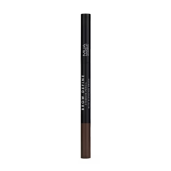 MUA eyebrow pencil Dark Brown 003 with brush, imported from the UK