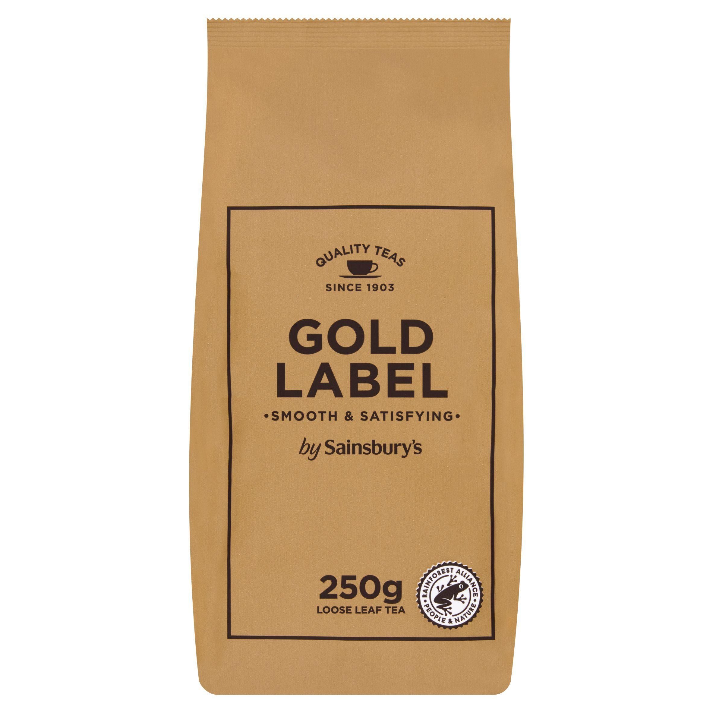 Sainsbury's Gold Label Loose Tea 250g All tea Sainsburys   