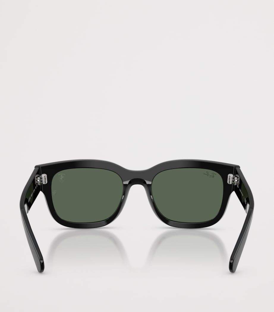 Ray-Ban Scuderia Ferrari square acetate sunglasses (British brand)